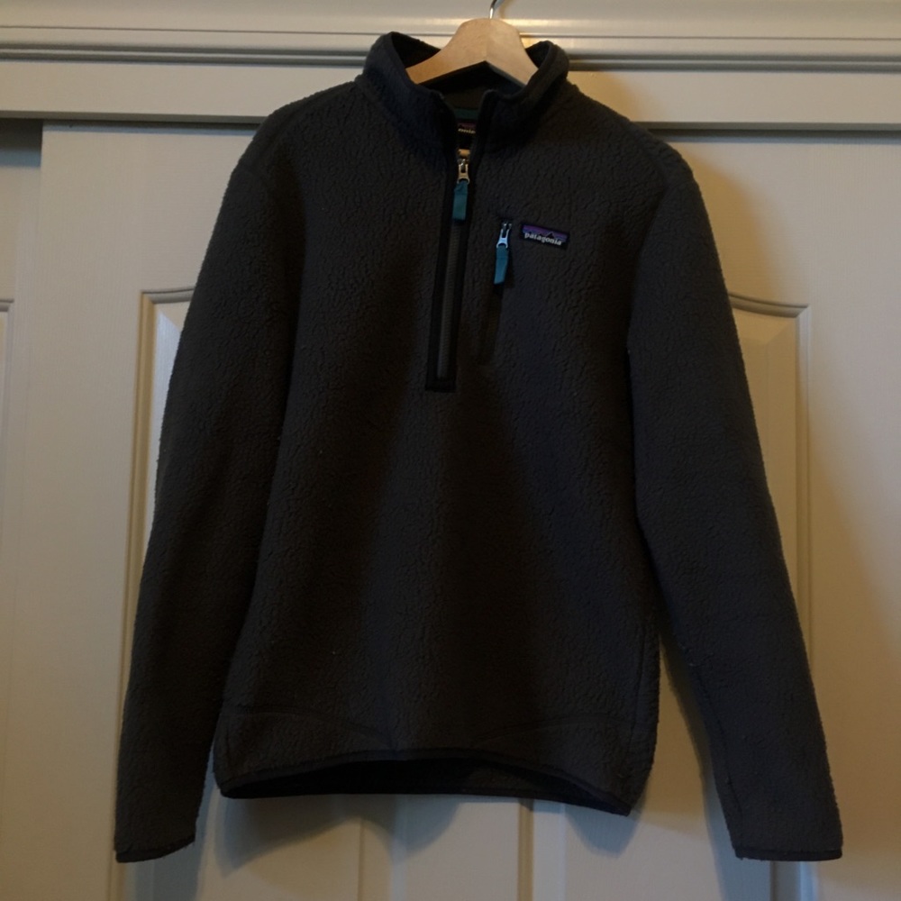 patagonia 1/2 zip jacket